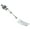 B, variant on Dinner Spoon Stainless Steel Flatware Spoon Gothic Skull Tableware for Home Kitchen Restaurant Halloween Easter Decoration