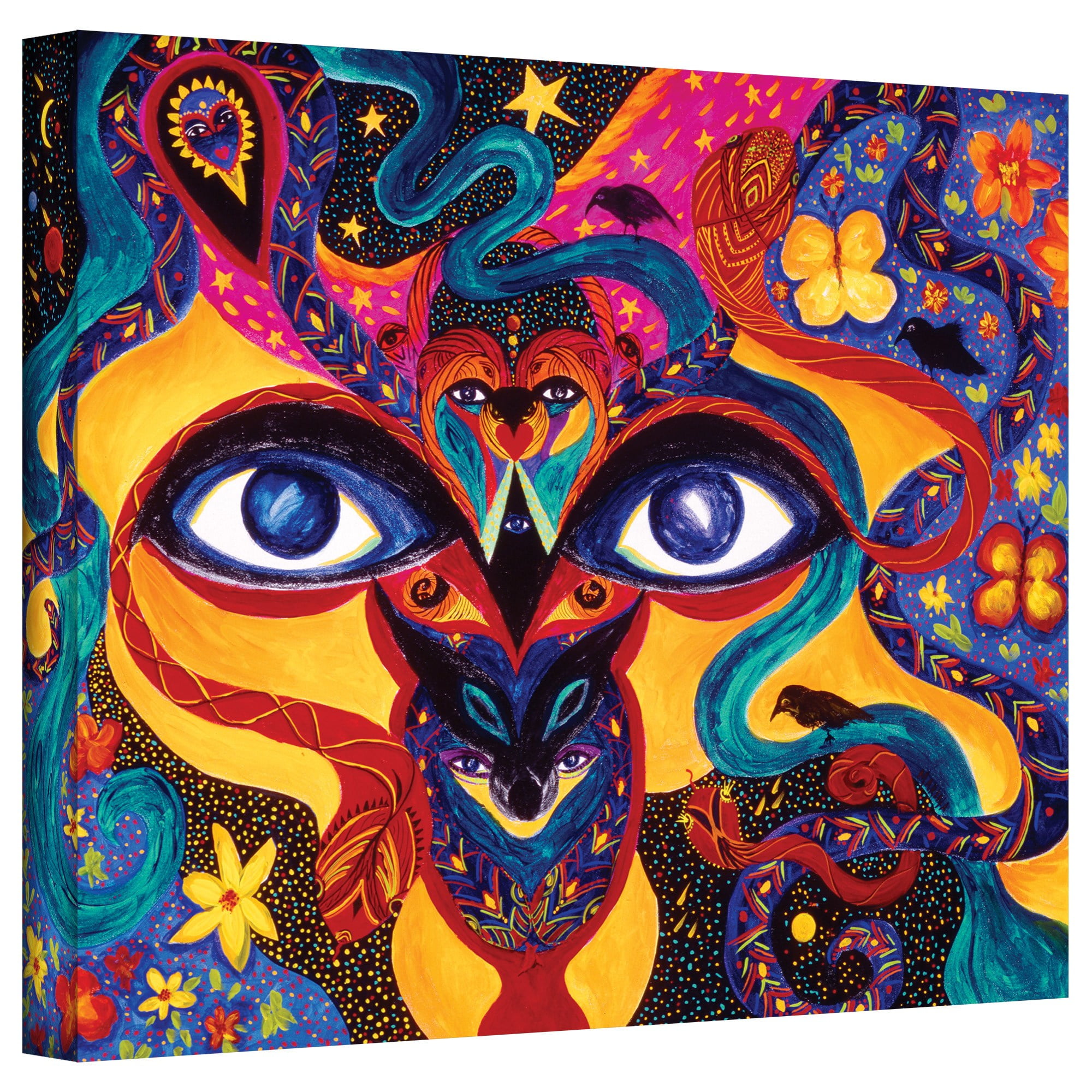 ArtWall Marina Petro "All Seeing" Gallery-wrapped Canvas