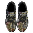 thumbnail image 2 of Jesus ChriStAnd The American flag Veteran Shoes Sneakers Black Size 8, 2 of 7