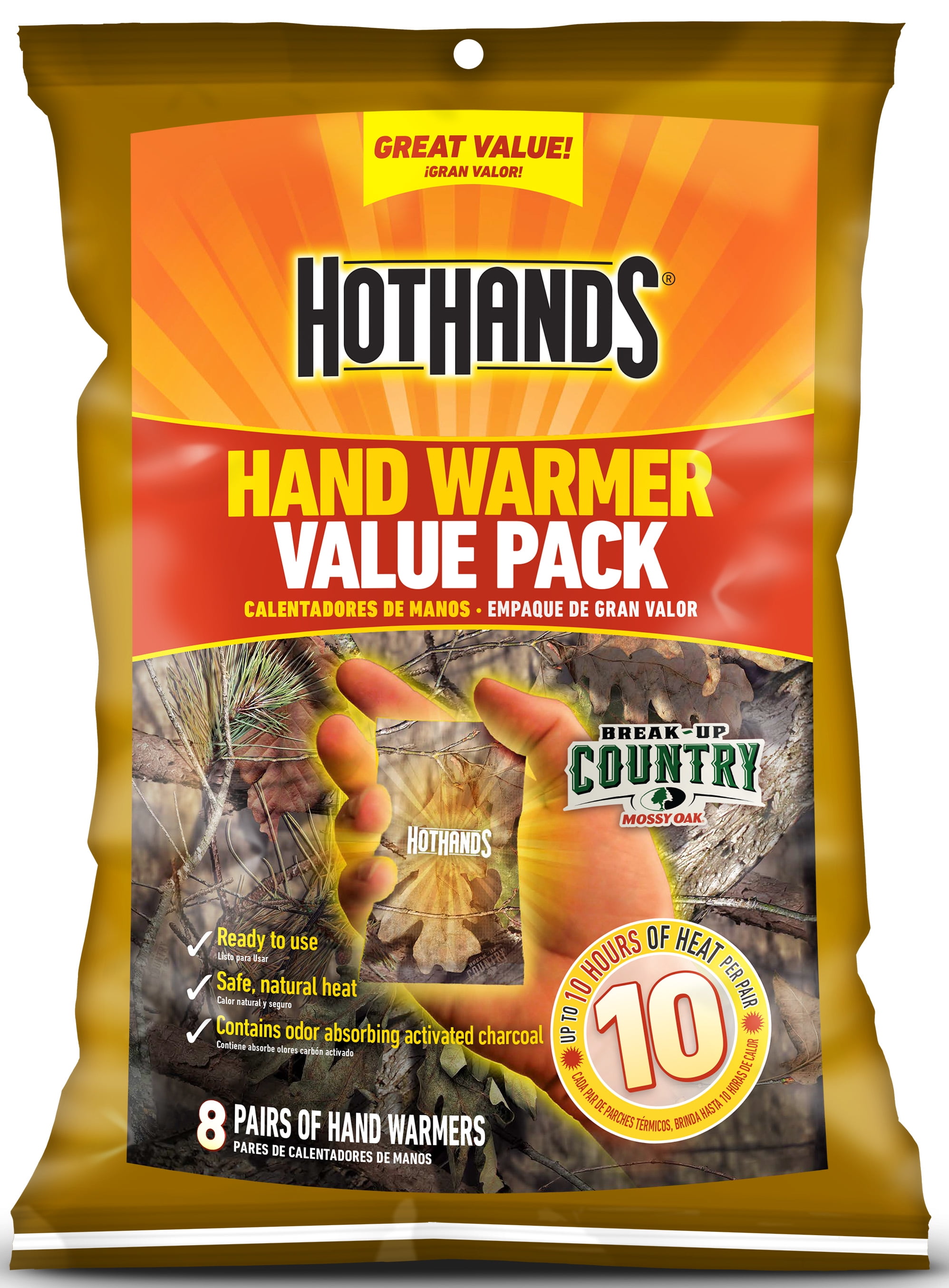 Pack of 25 pairs each Hot Hands Hand Warmer Value Pack 