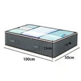 thumbnail image 5 of Foldable Underbed Storage Bag - Reinforced Handle, Portable Large Capacity Clothes Quilt Bag, Dustproof Organizer, 5 of 7