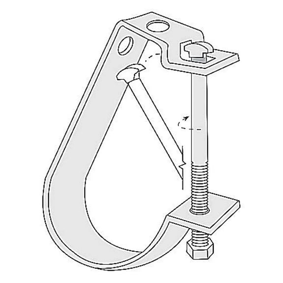 Superstrut C 711 1-1/4 J Conduit Hanger