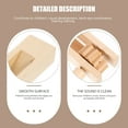 thumbnail image 6 of Toddmomy Wooden Ratchet Noise Maker Beige Color 1Pack 5.9X5.5X0.7In, 6 of 11