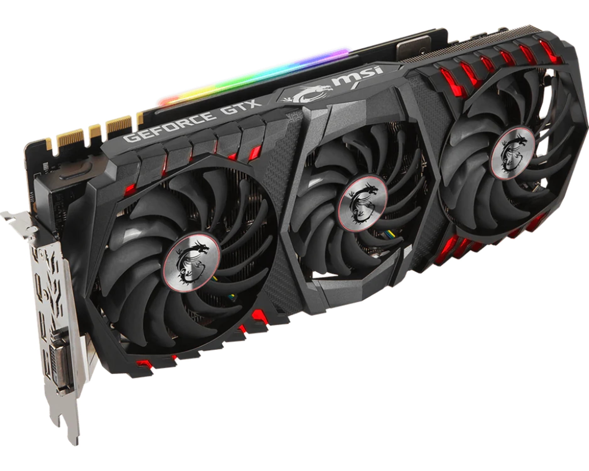 MSI GeForce GTX 1080 Ti GAMING X TRIO 11GB GDDR5X PCI Express 3.0 x16 SLI  Support ATX Video Card