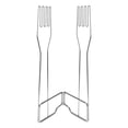 thumbnail image 2 of Baking Tray Pan Kitchen Glove Holder Stainless Glove Rack Kitchen Vertical Glove Support Multi Purpose Glove Drain Rack Glove Drying Stand Rubber Glove Drying Rack Mitten Rack Oven Pan,Cookie Sheet,R, 2 of 9