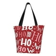 thumbnail image 2 of Kdxio Ho Pattern Funny Christmas Women Reusable Grocery Bags Foldable Ripstop,Reusable Shopping Bags for Shopping,Gym,Gift, 2 of 7