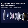 thumbnail image 3 of Kit de eliminación de cerumen Limpiador de oídos inteligente y visible 10MP HD 360 ANGGREK  Otros, 3 of 8