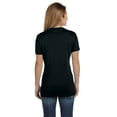 thumbnail image 3 of Hanes Ladies' 4.5 oz., 100% Ringspun Cotton nano-T V-Neck T-Shirt - S04V, 3 of 4