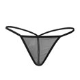 thumbnail image 2 of Gibobby Conjunto de lencería Sexy Bragas de satén para mujer, sexy, con costuras de cinta, sin espalda, lencería erótica(Negro, 4XG), 2 of 5