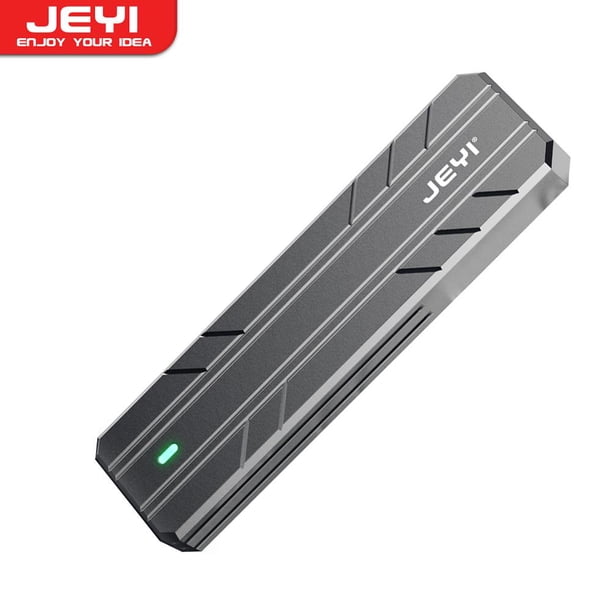 JEYI HDD Enclosure Case 2.5inch USB Hard Disk Box for 2.5 inch M.2 SSD NVME