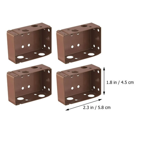 

4pcs Roller Blind Fittings Roller Blind Mount Brace Parts Roller Blind Accessories