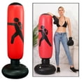 thumbnail image 2 of Sac de Punch 160 cm, Sac Autoportant Gonflable, Rouge, 2 of 8