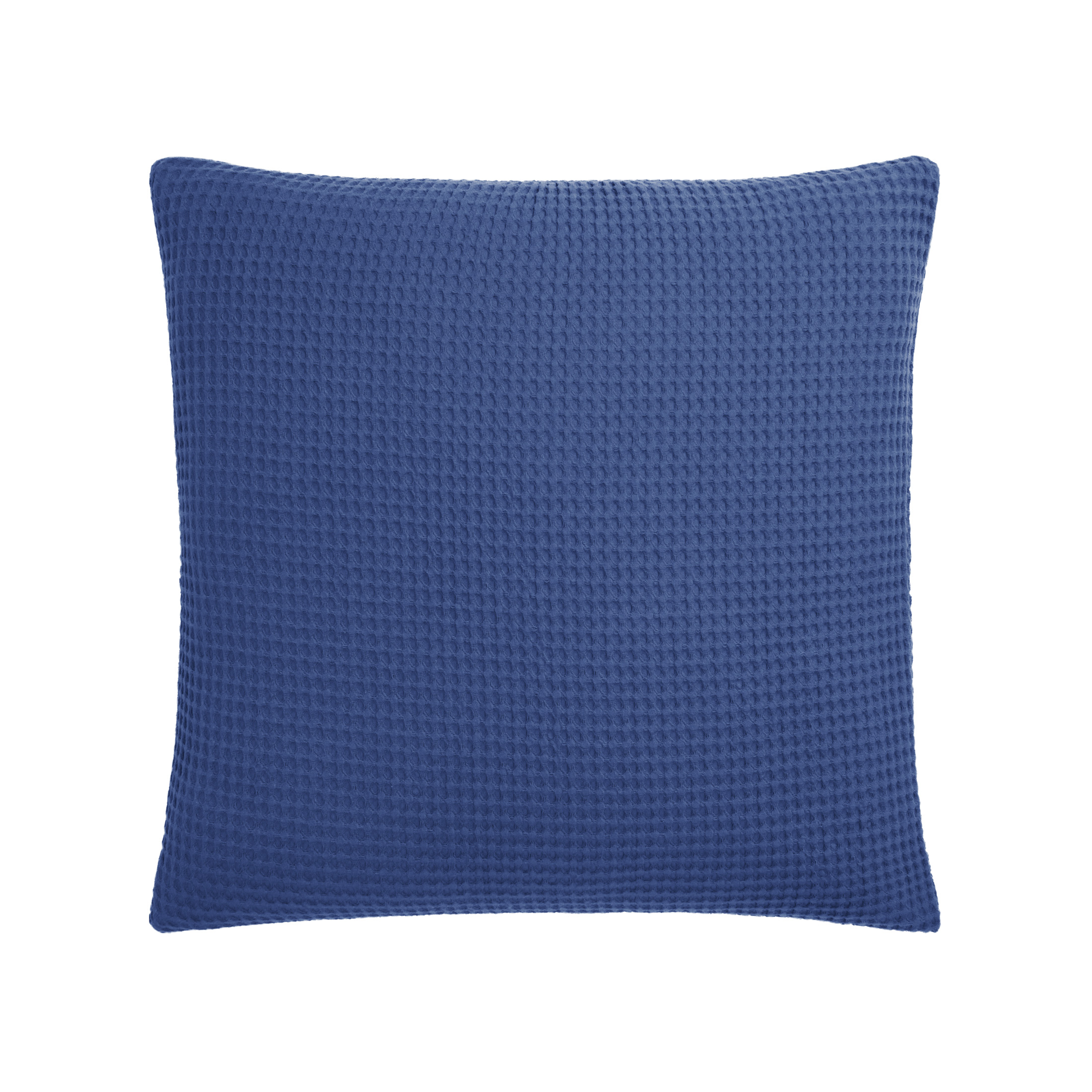 Gap Home Washed Waffle Decorative Square Throw Pillow Blue 18" x 18