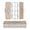 Western-style Cowhorn Skulls, variant on Plastic Pencil Box Large Capacity Pencil Boxes Clear Boxes with Snap-Tight Lid Stylish Office Supplies Storage Organizer Box Western-style Cowhorn Skulls