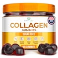 thumbnail image 1 of Gomitas de colágeno marino sin azúcar (90 masticables de colágeno) Potente gomita de colágeno de 500 mg para el crecimiento del cabello, piel y uñas más saludables, reductor de poros y elasticidad hid, 1 of 5