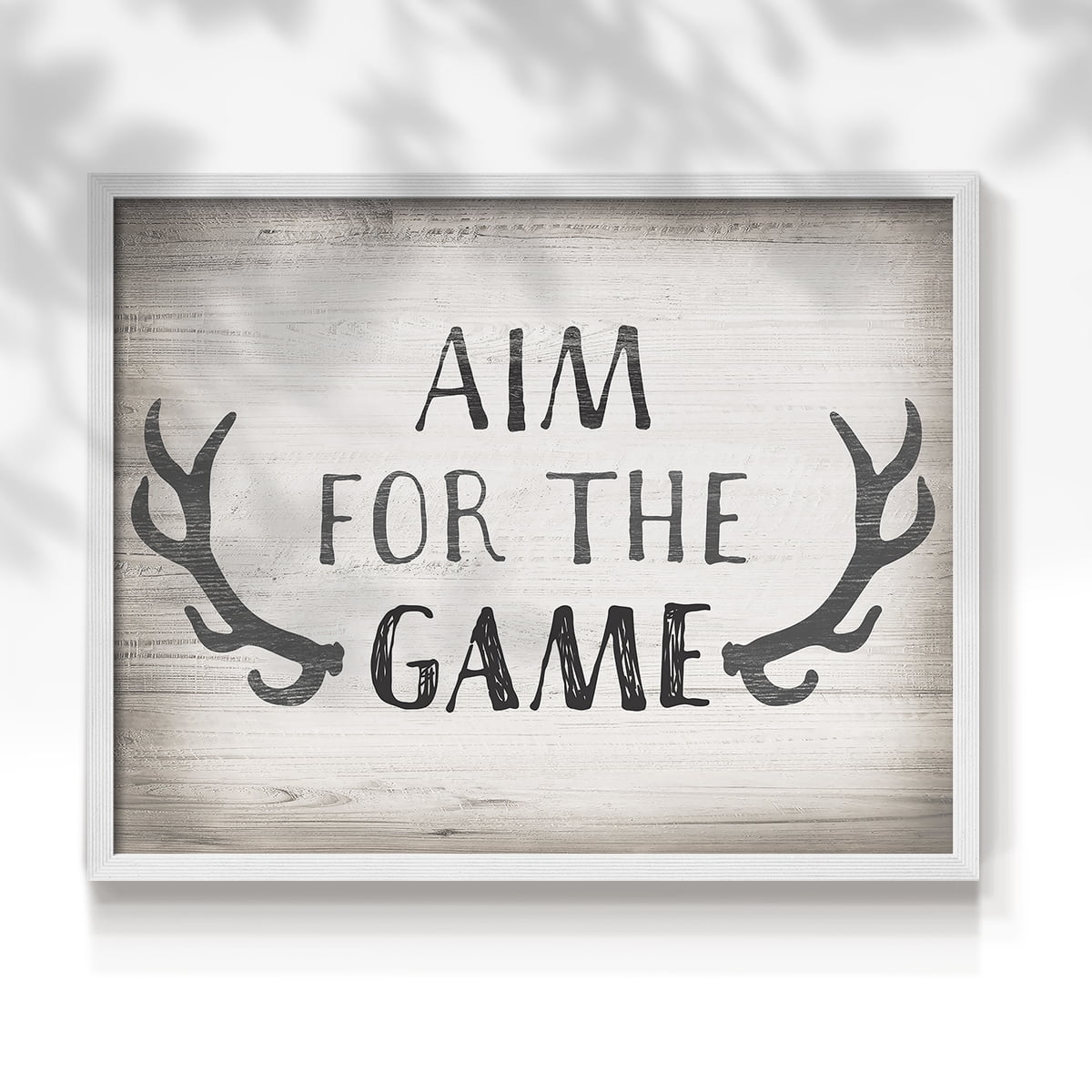 Aim Game by CAD Designs - Restickable Framed Giclée Print