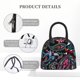 thumbnail image 4 of Disketp Paisley Bolsa Térmica para Almuerzo, Lonchera con Abertura Amplia y Gran Capacidad, Organizador Reutilizable para Mujeres, Hombres y Adultos, 4 of 6