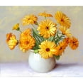 thumbnail image 3 of Buzin, Igor 17x15 Black Modern Framed Museum Art Print Titled - Calendula flowers, 3 of 5