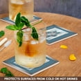 thumbnail image 3 of 3dRose, Rosh Hashanah Star of David, Set of 4 Ceramic Tile Coasters, 3 of 7