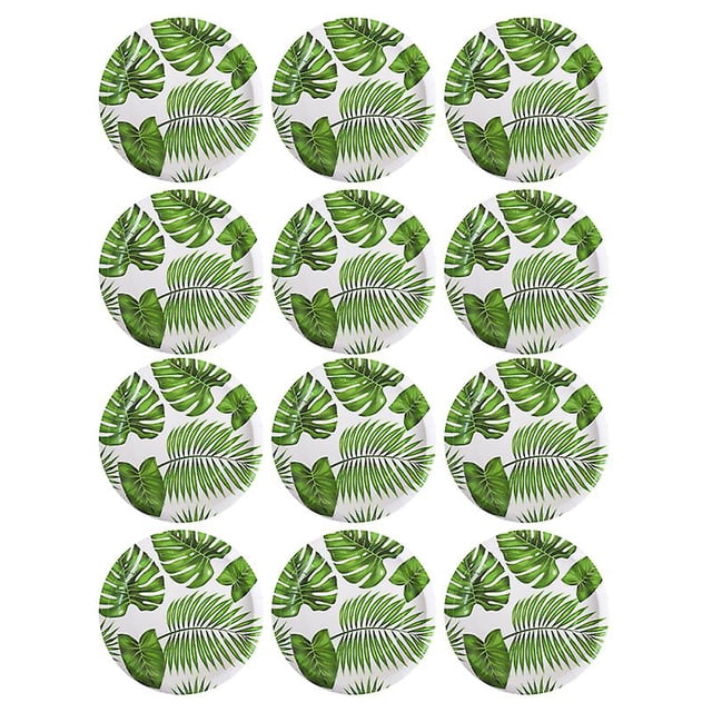 30 piezas Plato de hojas de Monstera