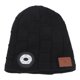 thumbnail image 4 of Gorro con luz musical BT negro Carga USB Forro cálido mejorado Brillo ajustable Gorro con luz musical para acampar, 4 of 10