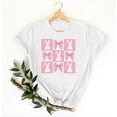 thumbnail image 4 of Kaemgyyd Plus Size Tops for Women Trendy Happy Easter Graphic Spring Shirt Cute Printed Short Sleeve Sumnmer Blouse Tees, 4 of 4