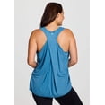 thumbnail image 2 of RBX Active Plus Size Women's Twist Back Soft Relaxed Tank Top Tunic, 2 of 9