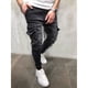 thumbnail image 3 of Pantalones Deportivos Casuales Para Hombre Strech Jeans, 3 of 8