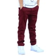 thumbnail image 3 of Pantalón de Gabardina Stretch para Niño Color Vino, 3 of 4