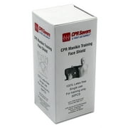 CPR Savers and First Aid Supply CPR Training Face Shields for Easy Sanitation on Manikins, Box of 50