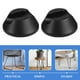 thumbnail image 3 of unbranded 12Ud Tapones De Caucho Negro Para Patas De Muebles Antideslizantes Con Instalación Rápida Para Cocina, 3 of 8