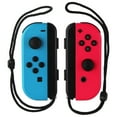 thumbnail image 2 of Nintendo Joy-Con Controllers with Straps - Left Neon Blue/Right Red (HAC-015/16), 2 of 5