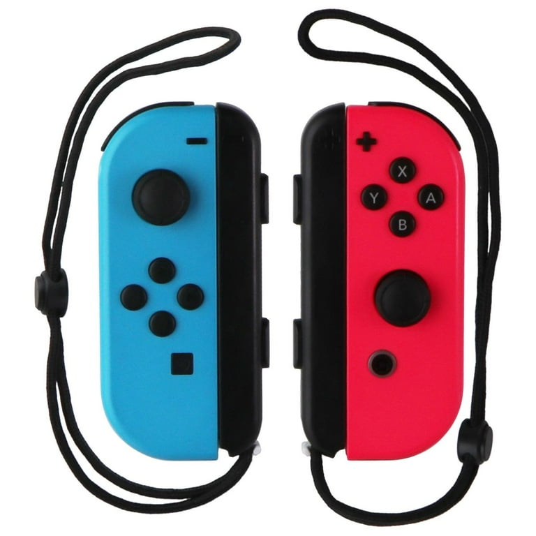 Nintendo Joy-Con Controllers with Straps - Left Neon Blue Nintendo Joy-Con Controllers with Straps - Left Neon Blue