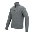 thumbnail image 3 of Regatta Mens Thompson Marl Half Zip Fleece Jacket, 3 of 5