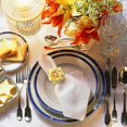 thumbnail image 3 of 12 Pcs Flower Napkin Ring Buckle, 3 of 4