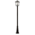 thumbnail image 1 of Z-Lite Bayland 3 Light Outdoor Post Light in Oil Rubbed Bronze, 1 of 1