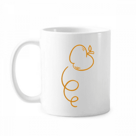 

Parabolic Trajectory Motion Fruit Mug Pottery Cerac Coffee Porcelain Cup Tableware