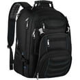 thumbnail image 3 of 18.4 Inch Laptop Backpack, Extra Large Travel Backpack with USB Charger Port for Men Women, 60L Big Capacity Heavy Duty Computer Bag TSA Friendly RFID Anti Theft Pocket Durable College School Bookbag, 3 of 15