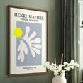 thumbnail image 5 of Matisse CDVIII in Brown Solid Wood Framed Print No Nail Hanging, 5 of 6