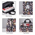 thumbnail image 4 of Naloa Cartoon Space 1 Print Lightweight DayBackpack Suitable for school, work, shopping, travel, etc., 4 of 5