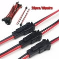 thumbnail image 1 of 20pcs/set Male to female plug terminal wire connector, 1 of 9