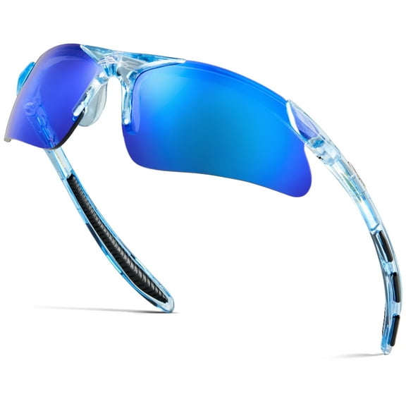 Kids Sports Sunglasses for Boys Girls Age 3-10 Baseball Softball Cycling Children Sun Glasses UV400