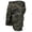 Camouflage#Y01, variant on Cargo Pants For Men Male Summer Straight Cargo Pant Elastic Waist Zipper Fly Pocket Shorts Cropped Pants
