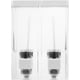 thumbnail image 1 of Dispensador de champú para ducha, dispensador de jabón, bomba de ducha de 2 cámaras, dispensador de jabón, caja de champú, 1 of 5