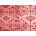 thumbnail image 1 of Ahgly Company Machine Washable Indoor Rectangle Transitional Pastel Pink Area Rugs, 2' x 4', 1 of 7