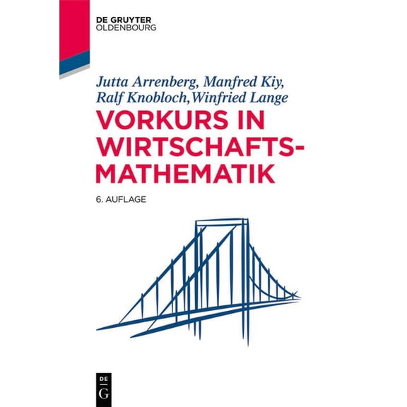 de Gruyter Studium Vorkurs in Wirtschaftsmathematik, (Paperback)