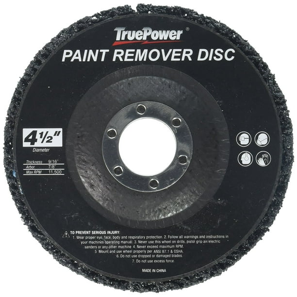 2 PACK PAINT & RUST REMOVER GRINDER WHEEL DISC FOR 41/2" ANGLE