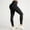 #4Black, variant on MYAOYI Women's Gym Running Yoga Leggings, Seamless High Waist Butt Lifting Tummy Control Stretch Pants,Light Blue,S