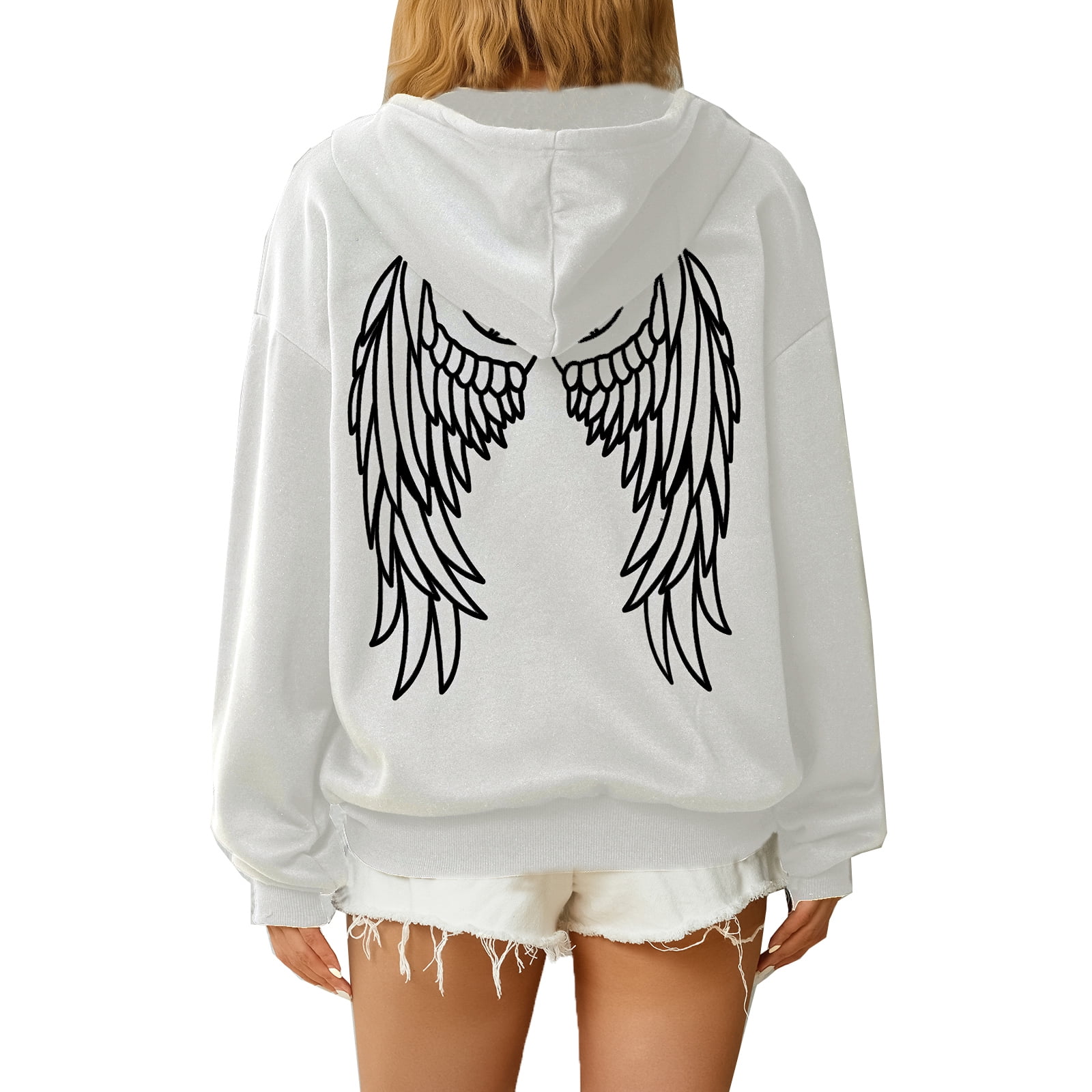 Off white deals angel wing hoodie