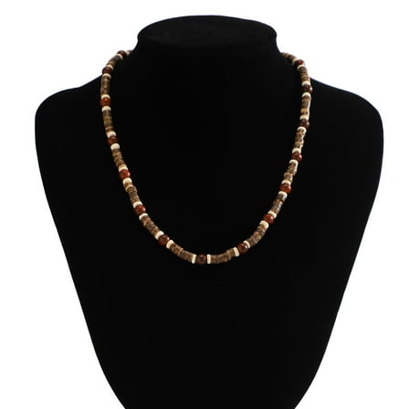 XmhyTop-A Beaded Necklace 1 Piece Handmade Hawaiian Style Necklace，B04